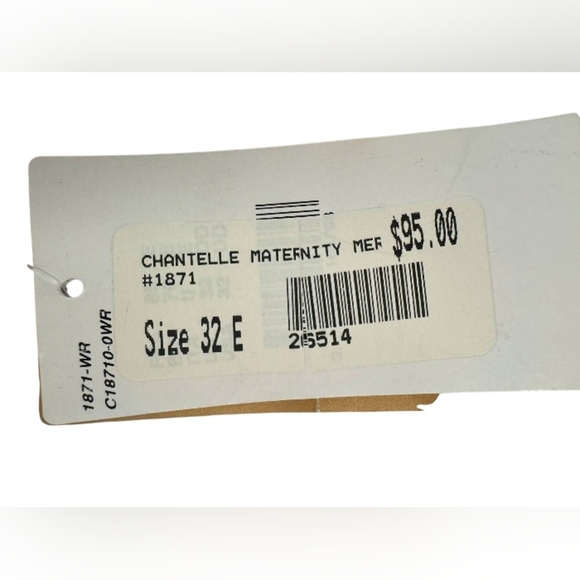 Chantelle NWT Maternity Nursing Bra Nude Size 32E - Picture 6 of 7